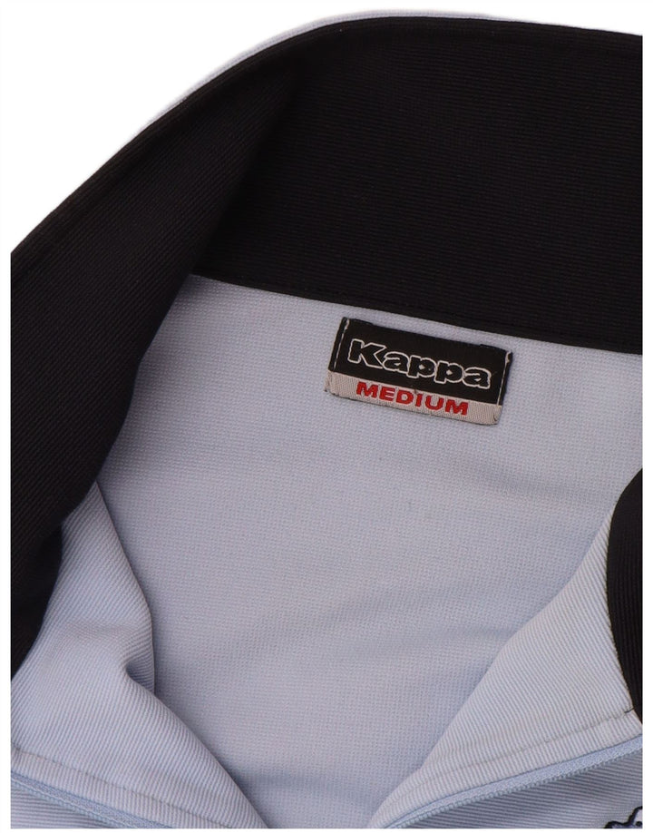 Damska kurtka dresowa KAPPA UK 14, poliester w kolorze średnioniebieskim