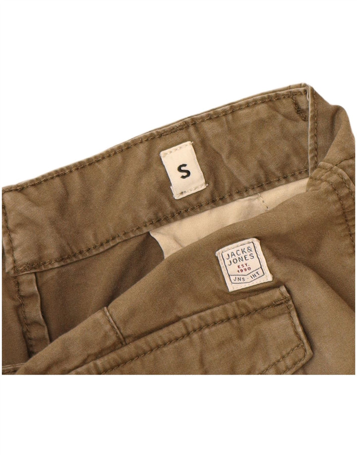 Męskie spodenki cargo Jack & Jones, małe W29, khaki