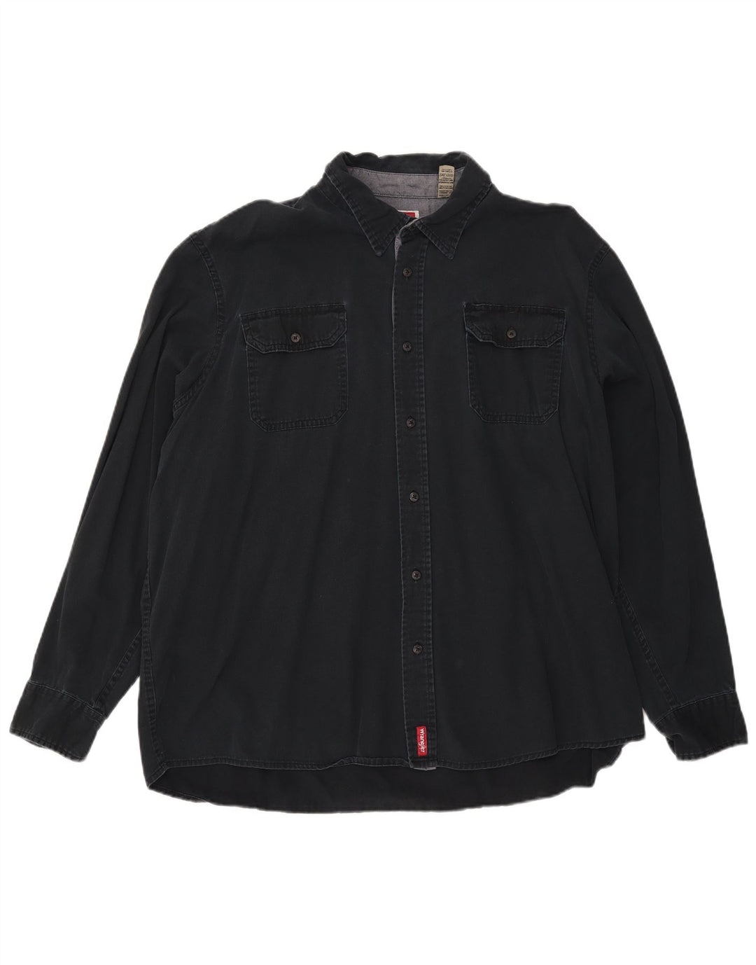 Koszula męska Wrangler 2XL, granatowa, bawełniana