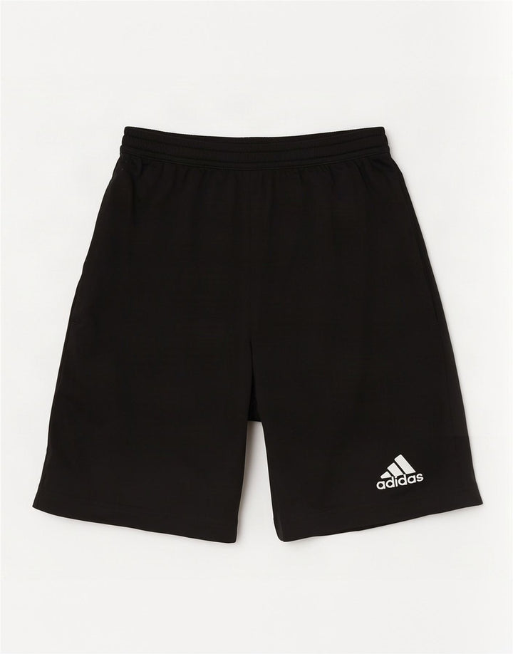 Męskie spodenki sportowe Adidas Aeroready, małe, czarne, poliestrowe