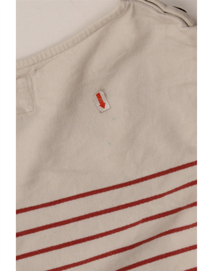 Top damski FAT FACE z długim rękawem, UK 8, małe, bawełniane w paski