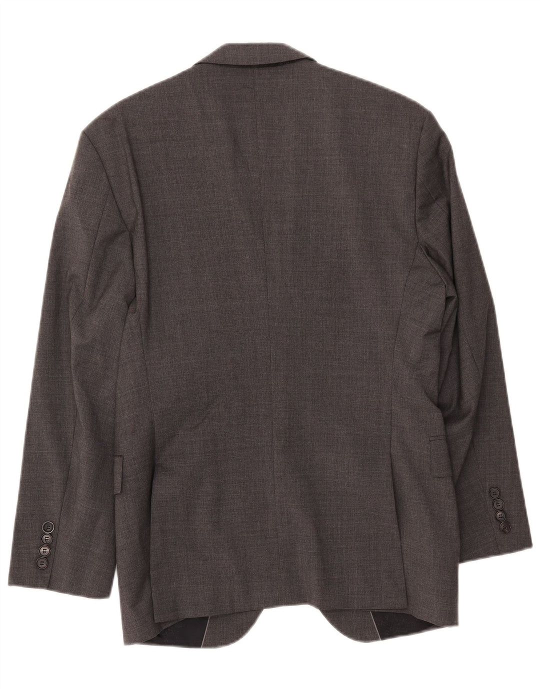 Męska marynarka zapinana na 2 guziki HUGO BOSS EU 48 Średnioszara wełna