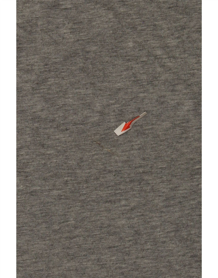 Męski T-shirt Champion z grafiką, średni szary, nakrapiany