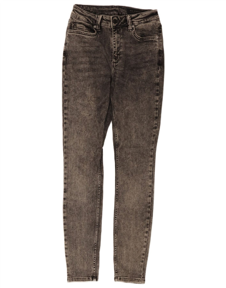 ALL SAINTS Damskie jeansy skinny Medium W28 L29 Szara bawełna
