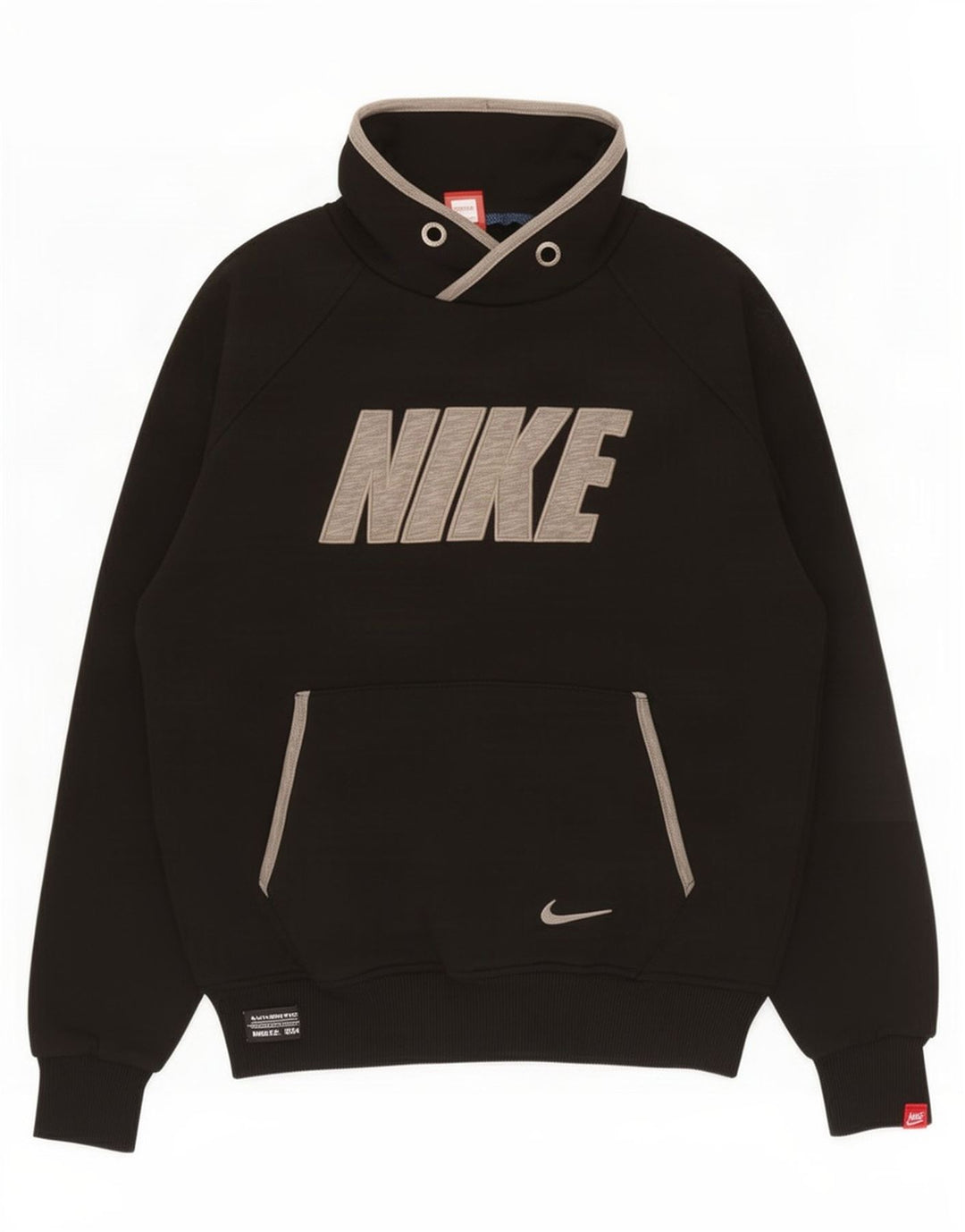 Męski sweter z grafiką Nike, mały, czarny