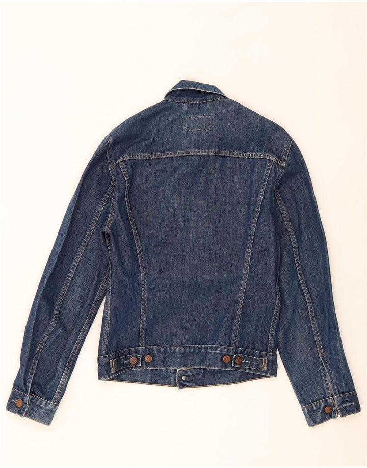 Męska kurtka dżinsowa Levi's UK 38 Średni granatowy, bawełniany