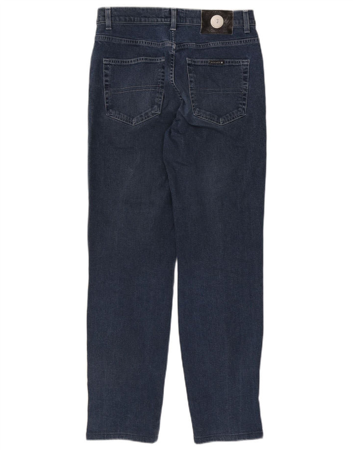 Męskie jeansy slim fit Trussardi W28 L28 granatowe