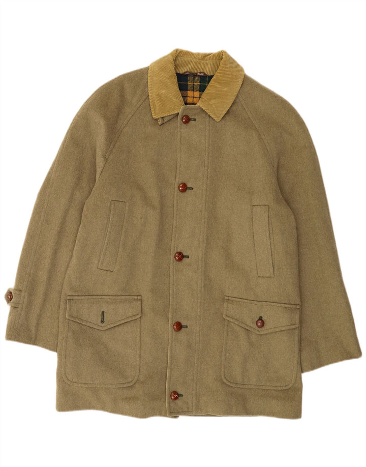 Płaszcz męski Vintage UK 40 Large Khaki
