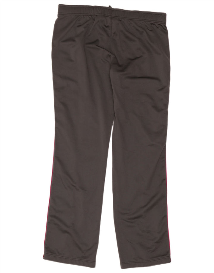 Damskie spodnie dresowe Nike UK 16, duże, szare, poliestrowe
