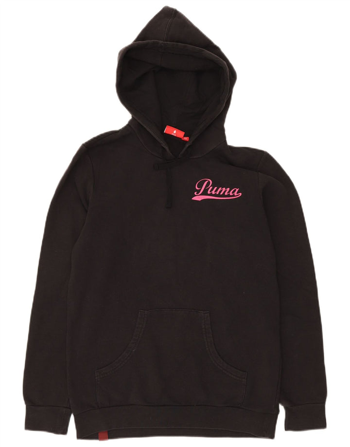 Damski sweter z kapturem PUMA UK 12 Średni czarny