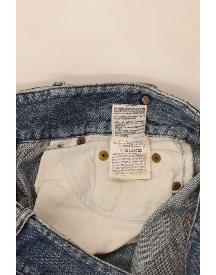 Damskie jeansy Bootcut Diesel W27 L33 Niebieskie bawełniane