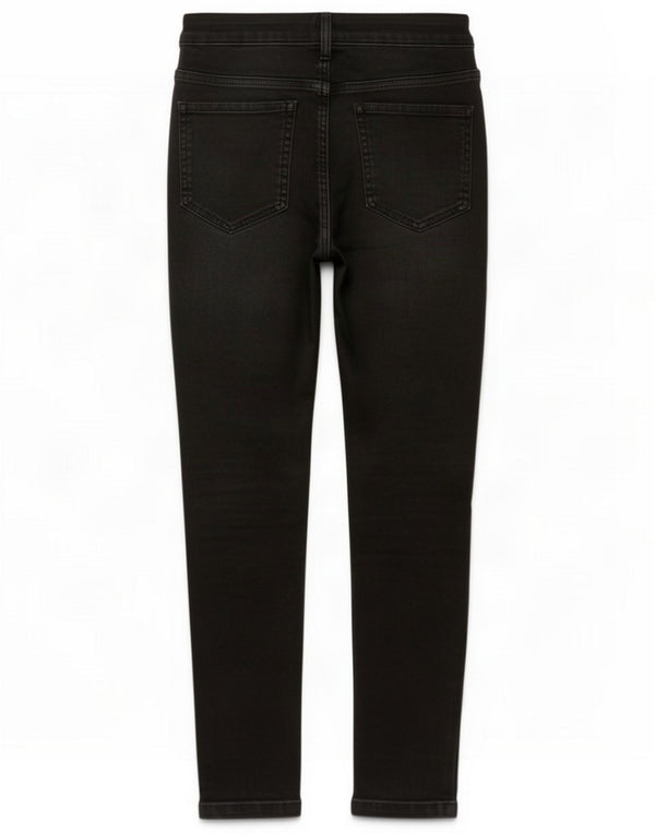 Marks & Spencer Damskie Super Skinny Jeans UK 10 Small W26 L26 Czarna bawełna