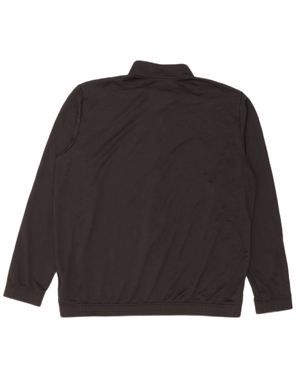 Adidas Męska kurtka dresowa Aeroready Top 2XL Czarny poliester