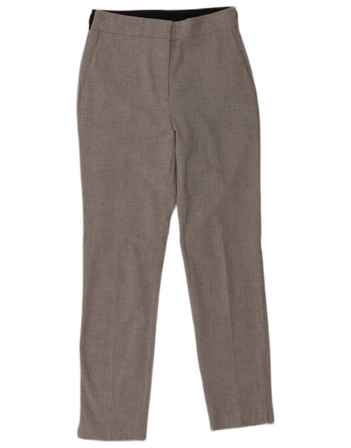 Spodnie damskie Zara Slim Chino, małe W26 L27, szary poliester