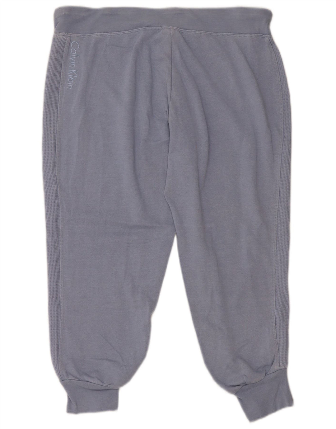 Damskie spodnie dresowe CALVIN KLEIN Capri Joggers UK 16, duże niebieskie