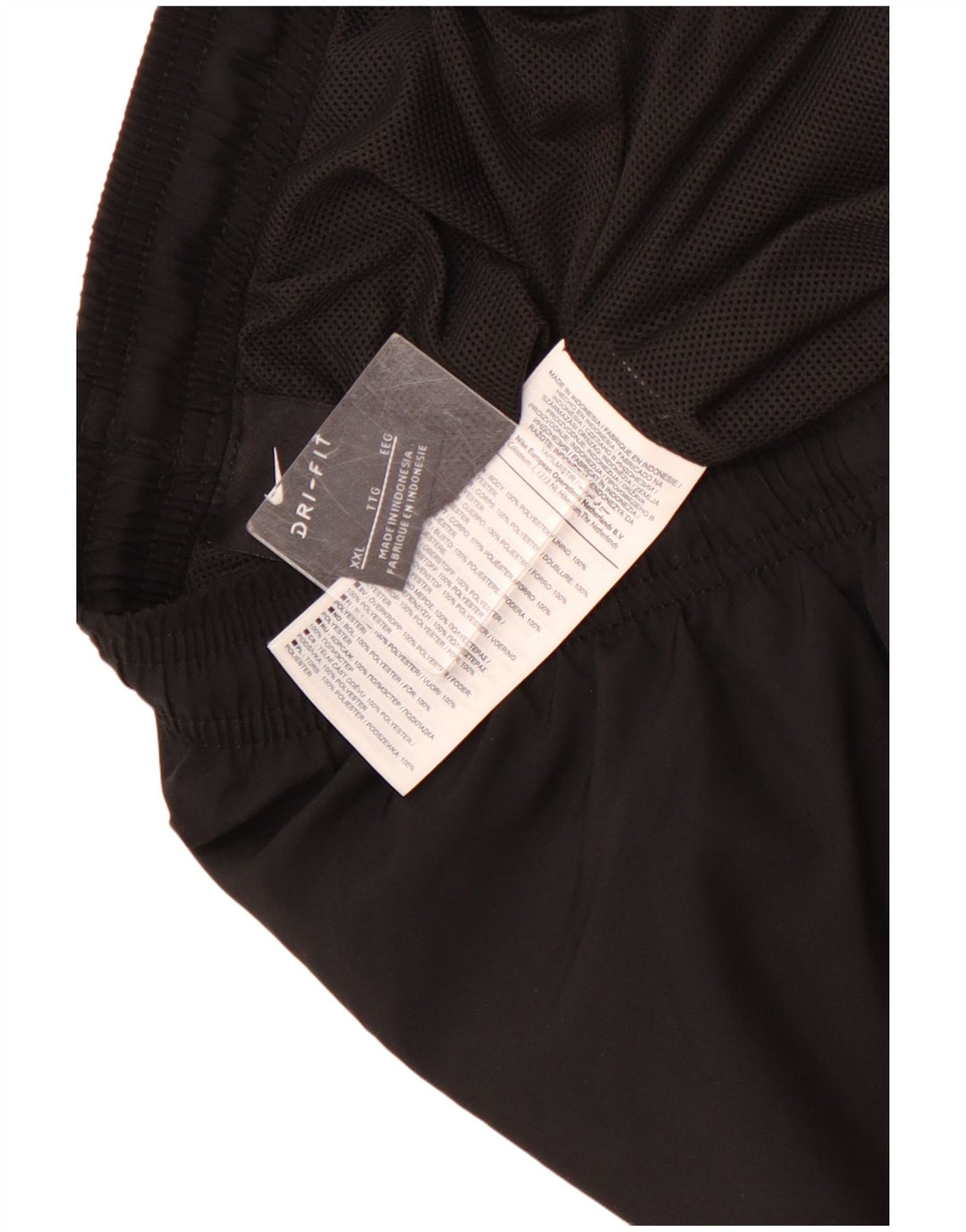 Męskie spodnie dresowe NIKE Dri Fit Joggery 2XL, czarny poliester