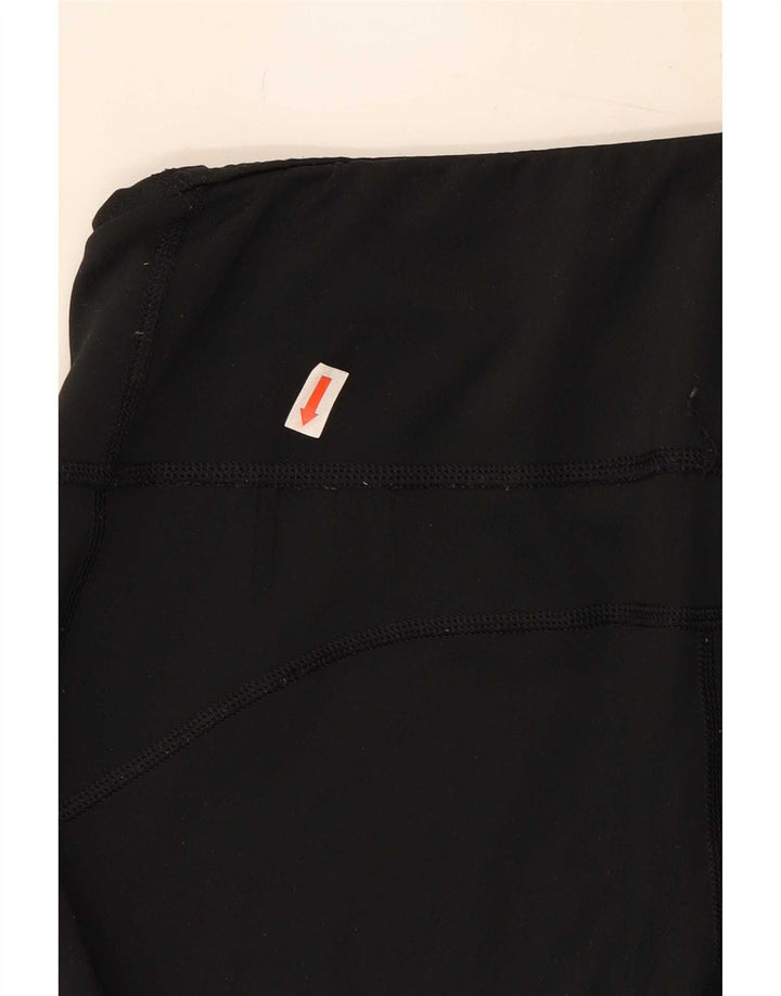 Damskie legginsy Adidas Climalite UK 12, średni czarny poliester