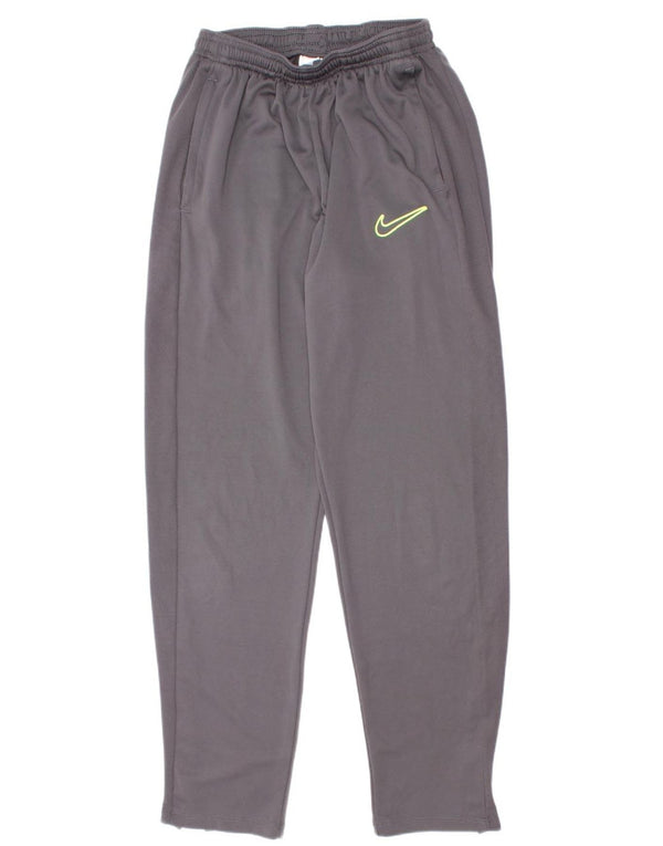 Spodnie dresowe chłopięce Nike Dri Fit 13-14 lat W27 L27 Szary Poliester