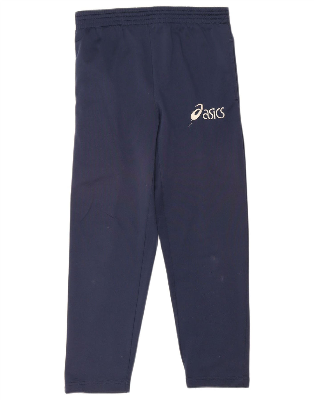 Spodnie dresowe chłopięce Asics 9-10 lat, granatowe, poliestrowe