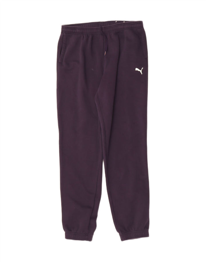 PUMA Mens Tracksuit Trousers Joggers Large  Navy Blue Vintage Puma and Second-Hand Puma from Messina Hembry 