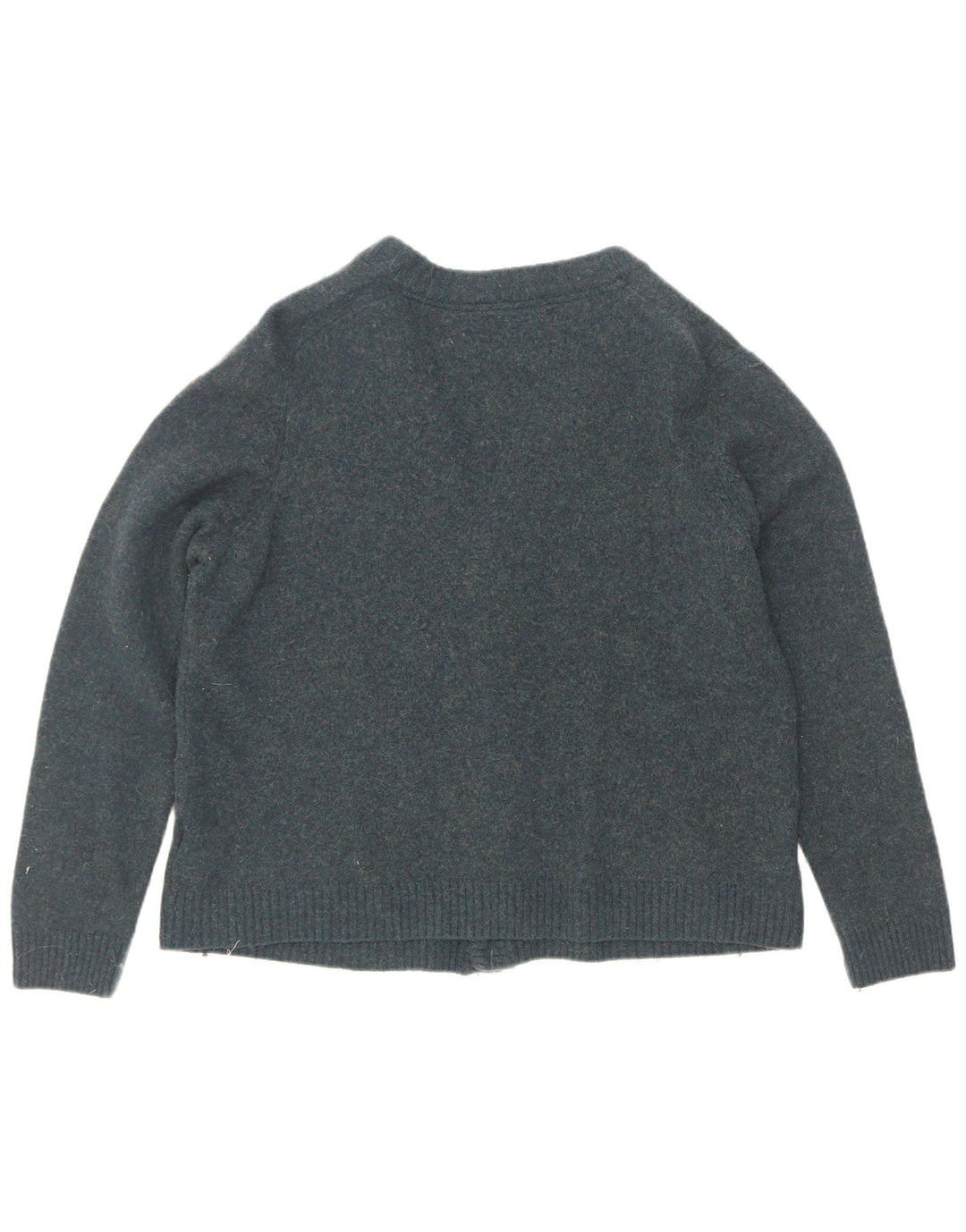 Marks & Spencer Męski sweter kardigan 2XL Niebieska wełna