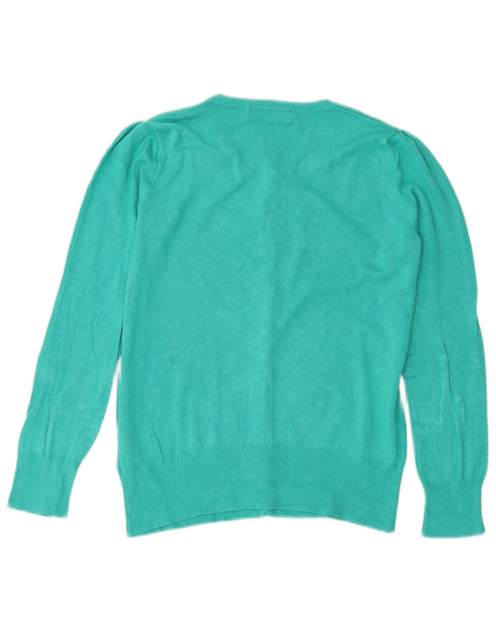 Sweter damski Marks & Spencer UK 12 Średni turkusowy wiskoza