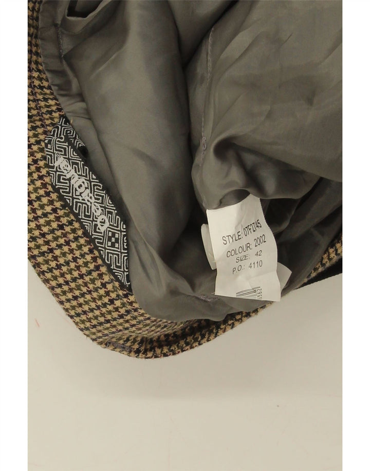 Damska spódnica bąbelkowa DESIGUAL EU 42 duża W30 szary patchworkowy poliester