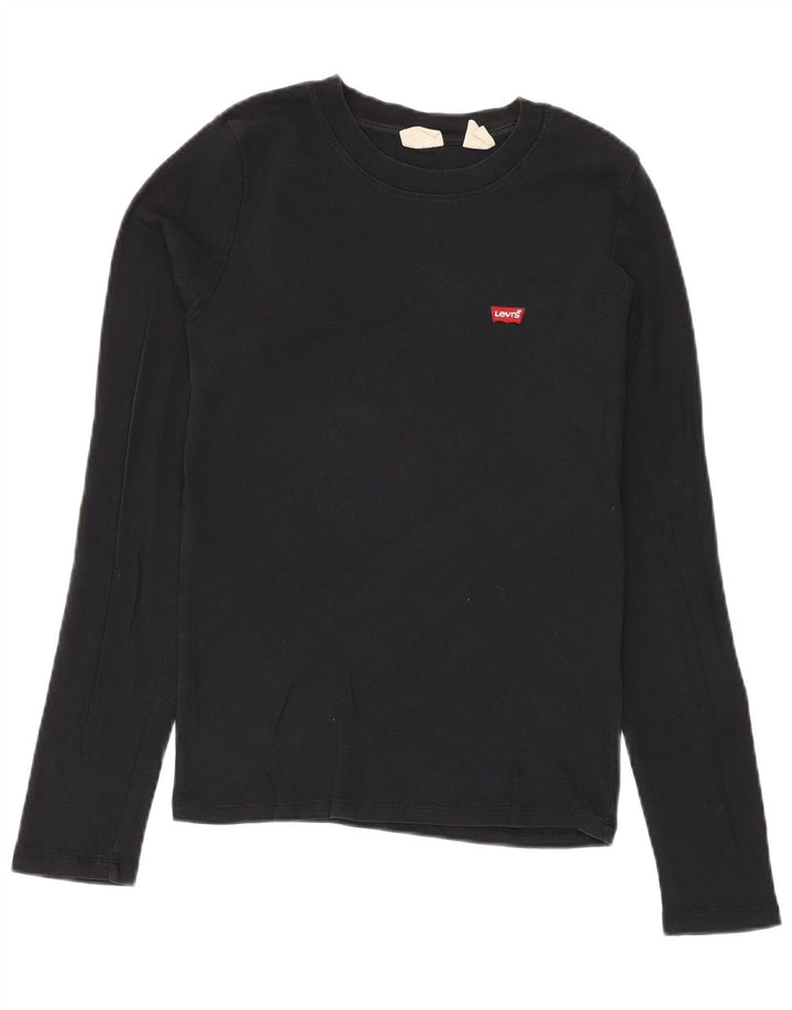 Damski top Levi's z długim rękawem UK 12, średni czarny