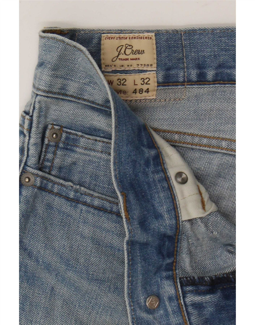 Męskie jeansy slim J. Crew W32 L32 Niebieskie