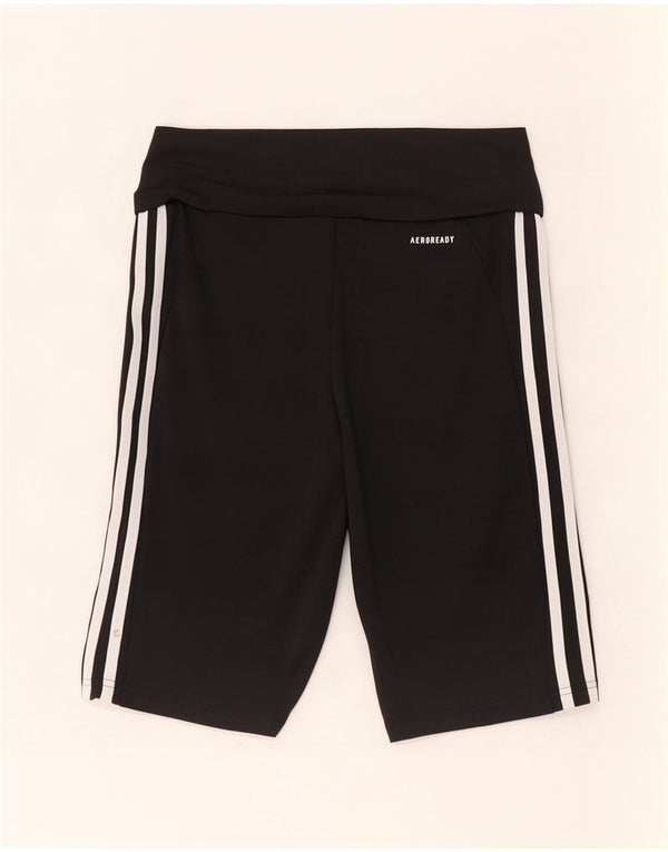 Damskie spodenki sportowe Adidas Aeroready UK 12/14, średni czarny poliester
