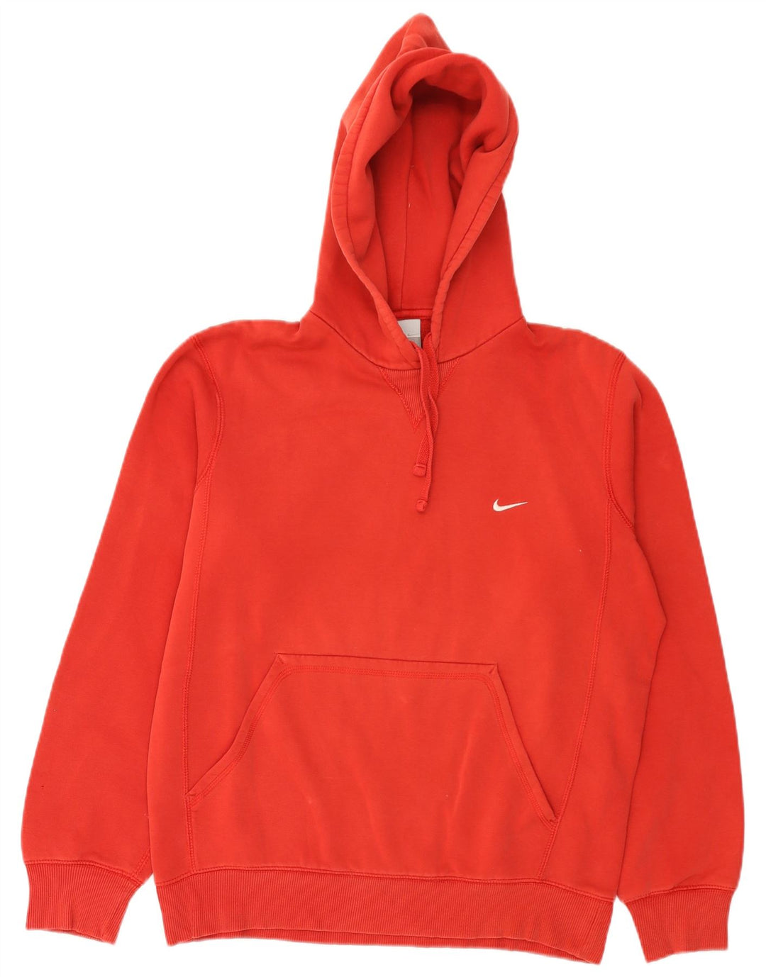 Męski sweter z kapturem Nike, UK 39/41, średni czerwony, bawełniany
