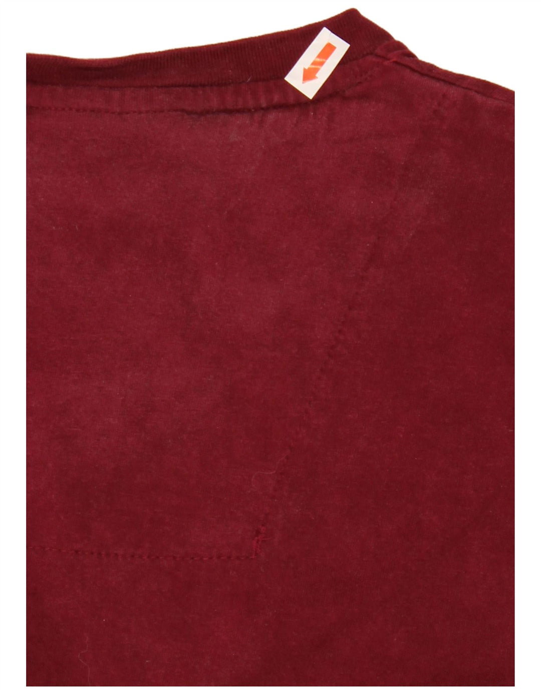 T-shirt damski PIERRE CARDIN Top UK 14 Średni bordowy bawełniany