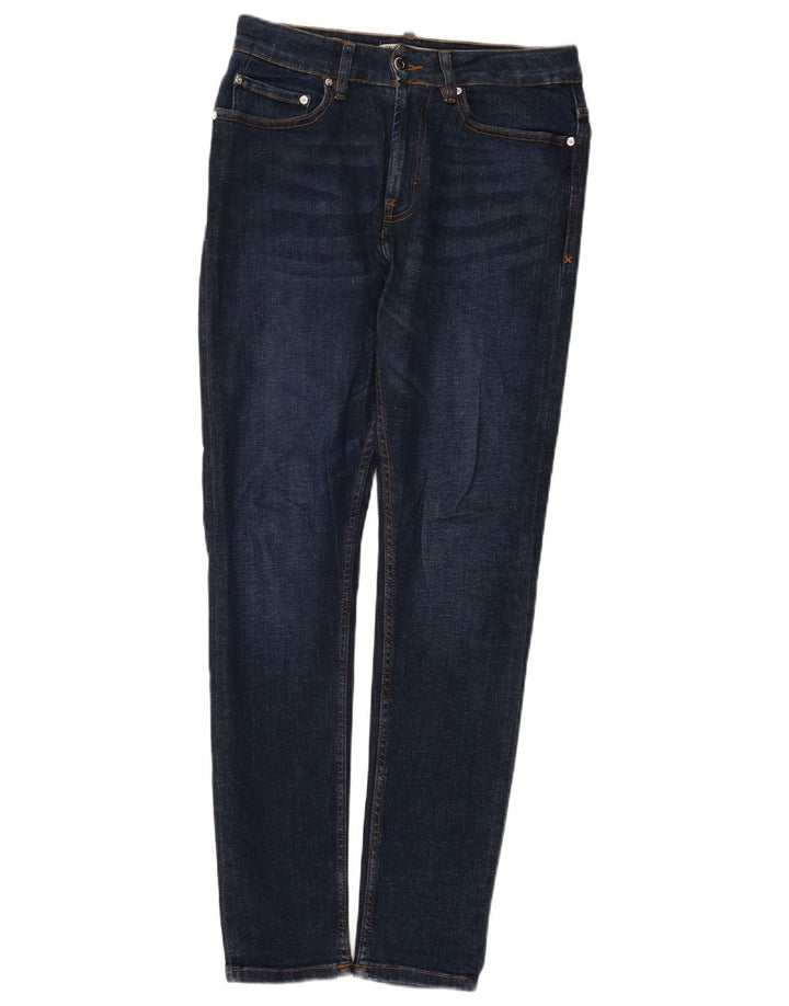 Męskie jeansy slim fit Zara EU 38 Medium W30 L31 Niebieskie bawełniane