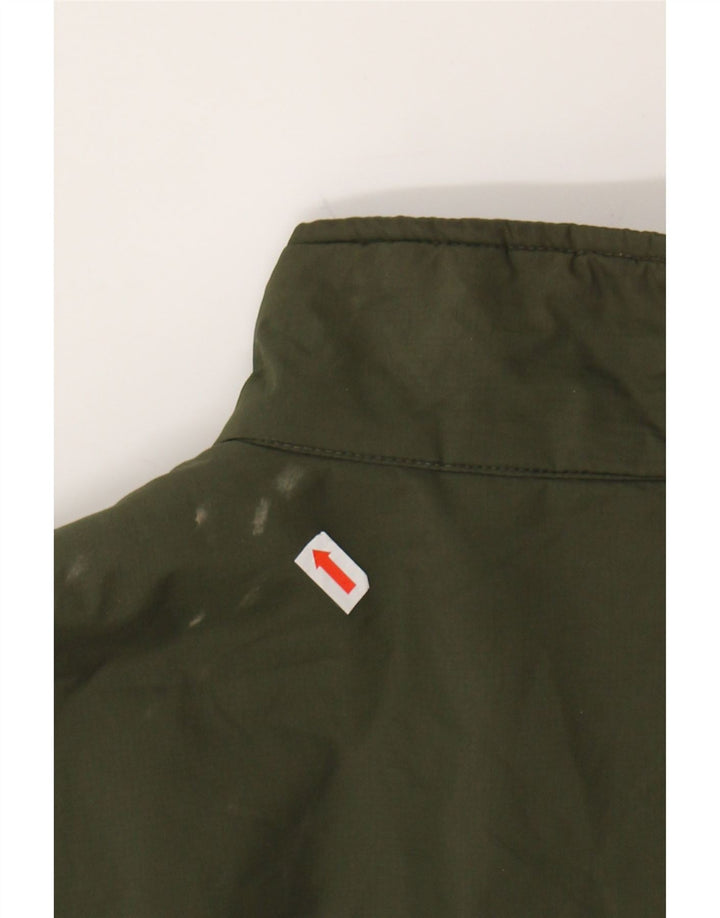 BEN SHERMAN Mens Padded Jacket UK 40 Large Khaki Polyester Vintage Ben Sherman and Second-Hand Ben Sherman from Messina Hembry 