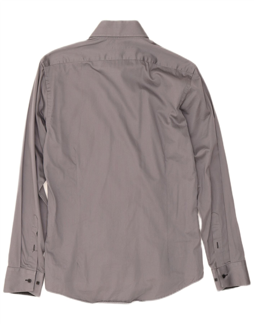 Koszula męska Jules Slim Fit, rozmiar 39/40, średnia szara bawełna