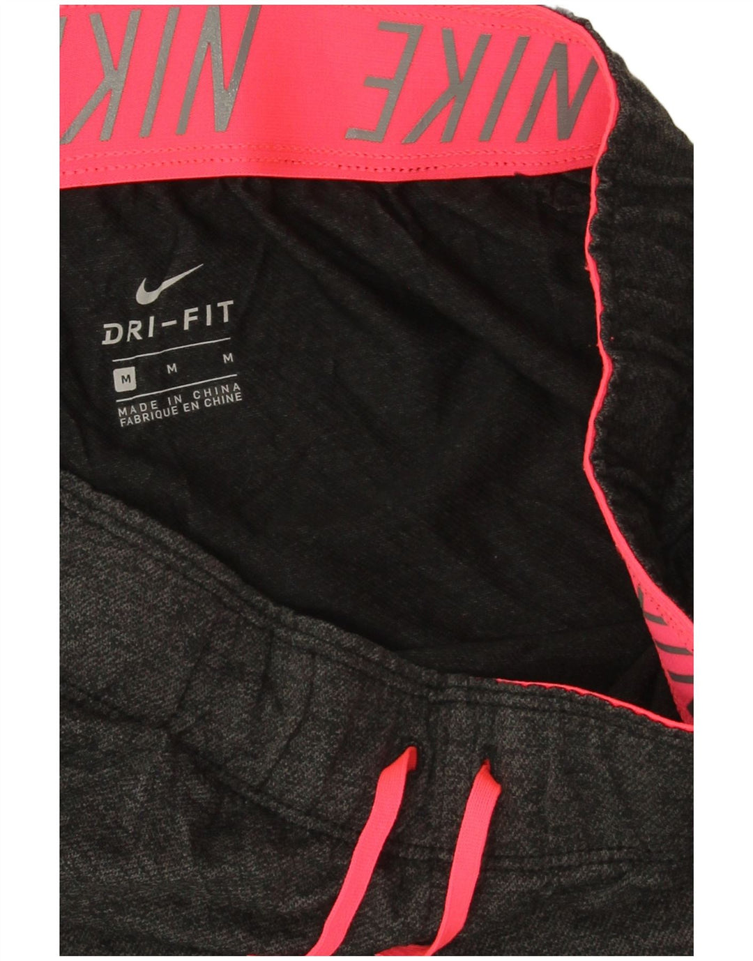 Damskie spodenki sportowe Nike Dri Fit UK 14, średni szary poliester