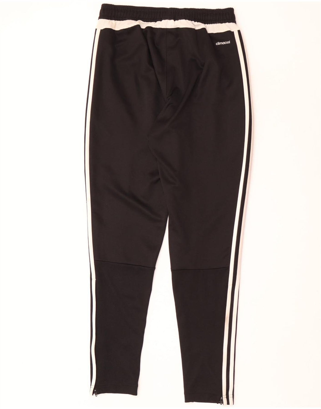 Męskie spodnie dresowe Adidas Climacool, małe, czarne, z blokami kolorów, z poliestru