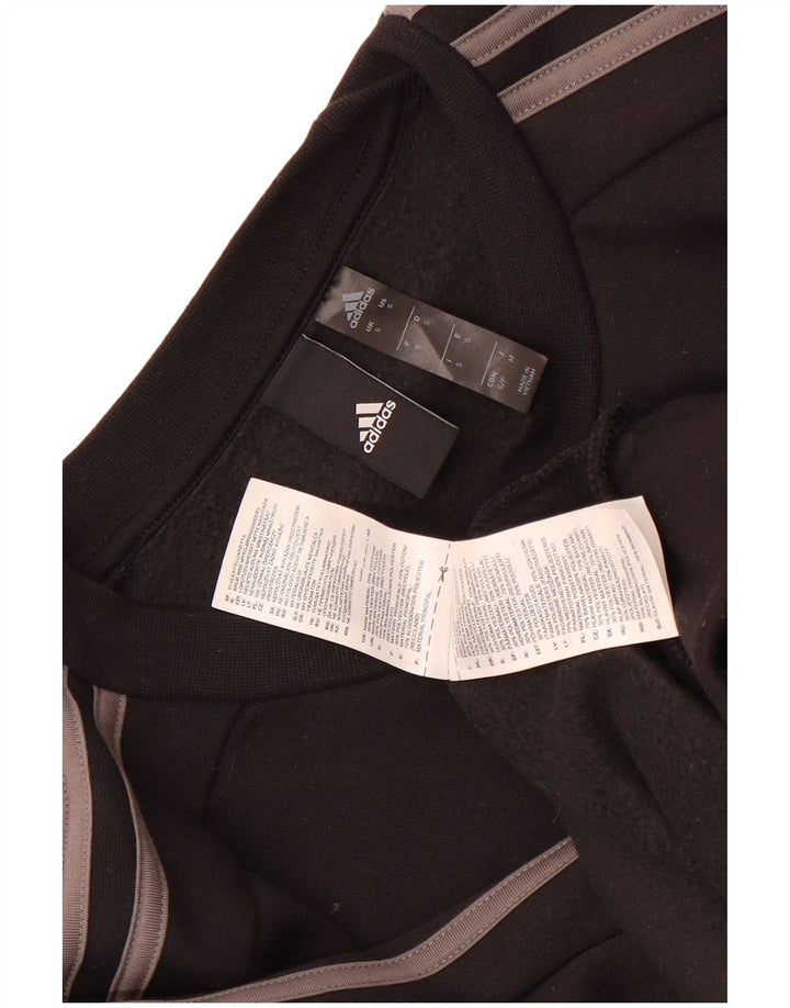 Adidas Męska Bluza Sweter Mała Czarna Bawełna