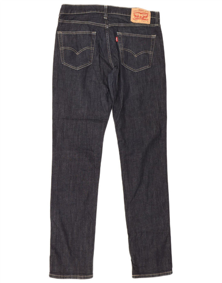 Męskie jeansy Levi's 511 Slim W33 L34 Granatowa bawełna