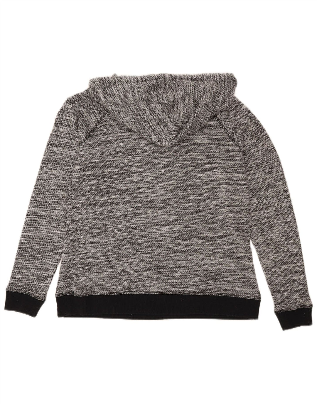 Damski sweter oversize z kapturem Animal UK 10, mały, szary, nakrapiany poliester