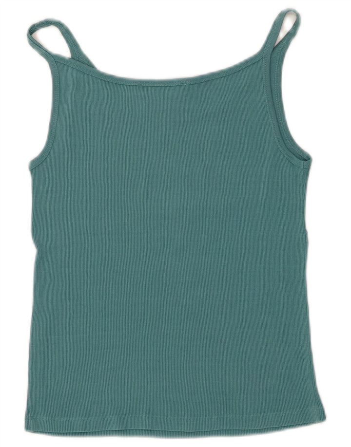 Damski top na ramiączkach Max Mara Weekend Crop UK 14, duży niebieski