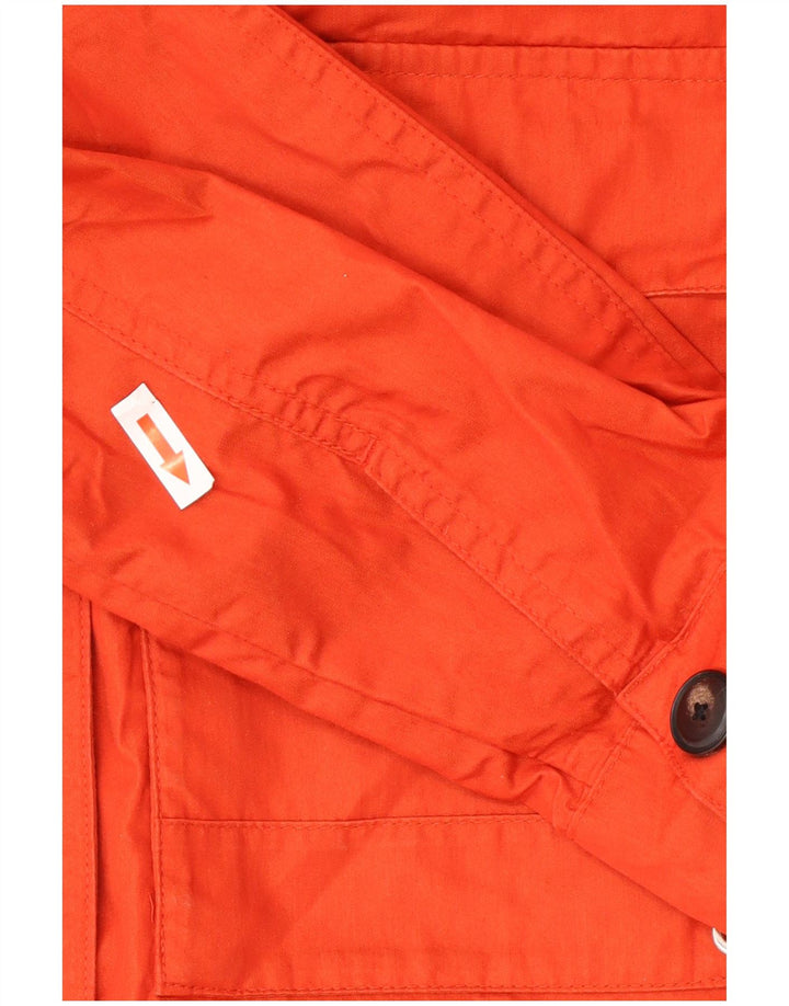 Damska kurtka bomberka z kapturem Massimo Dutti UK 18 XL, pomarańczowy poliester