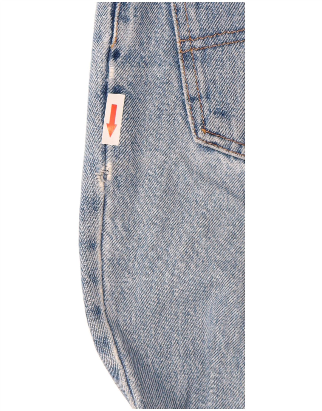 Damskie jeansy zwężane Armani W26 L2 niebieskie