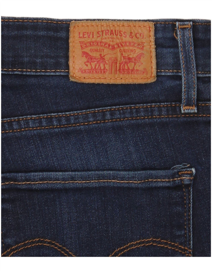 Damskie jeansy skinny Levi's W28 L29 granatowe