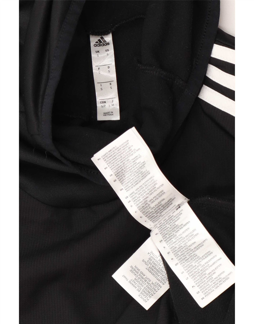 Adidas Męskie Climawarm Pullover Dres Top Mały Czarny Poliester