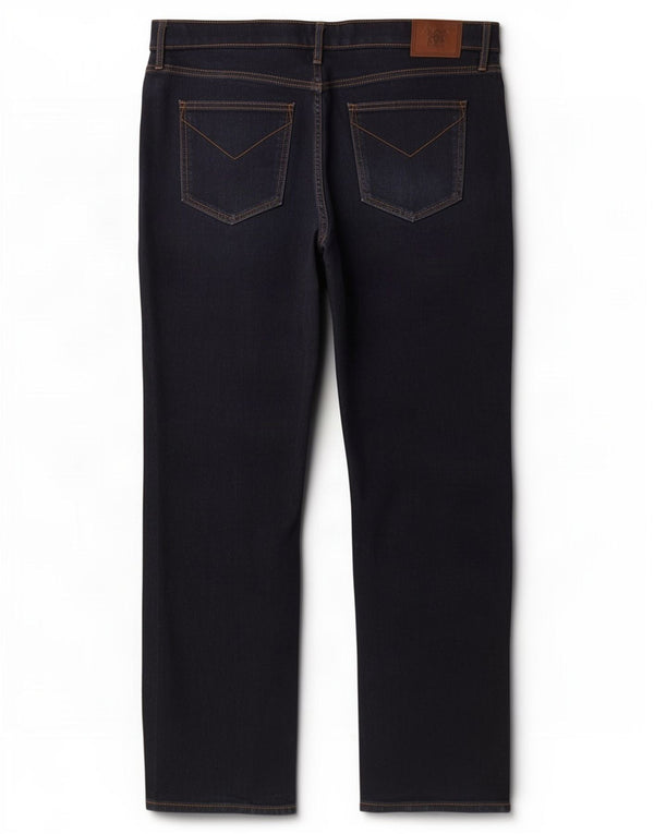Męskie jeansy Marks & Spencer Stormwear Regular Straight W40 L31 Granatowe