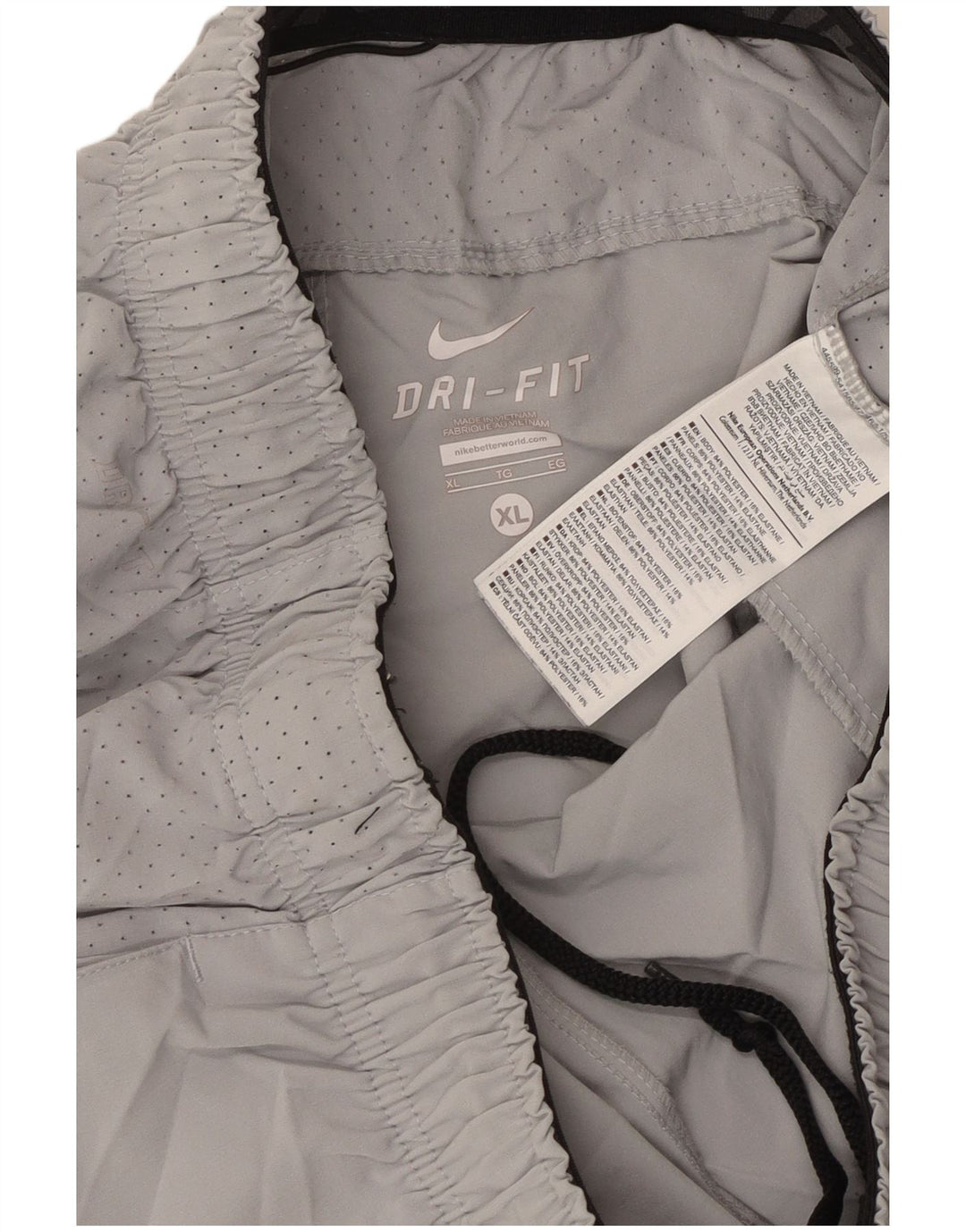 Męskie spodenki sportowe NIKE Dri Fit Graphic XL, szary poliester