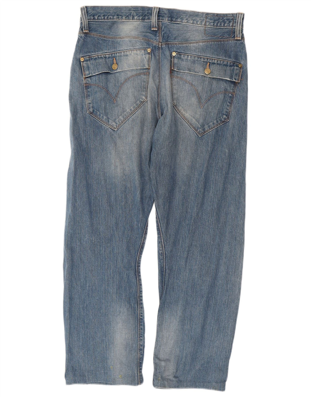 Męskie proste dżinsy Levi's W34 L28 Niebieskie