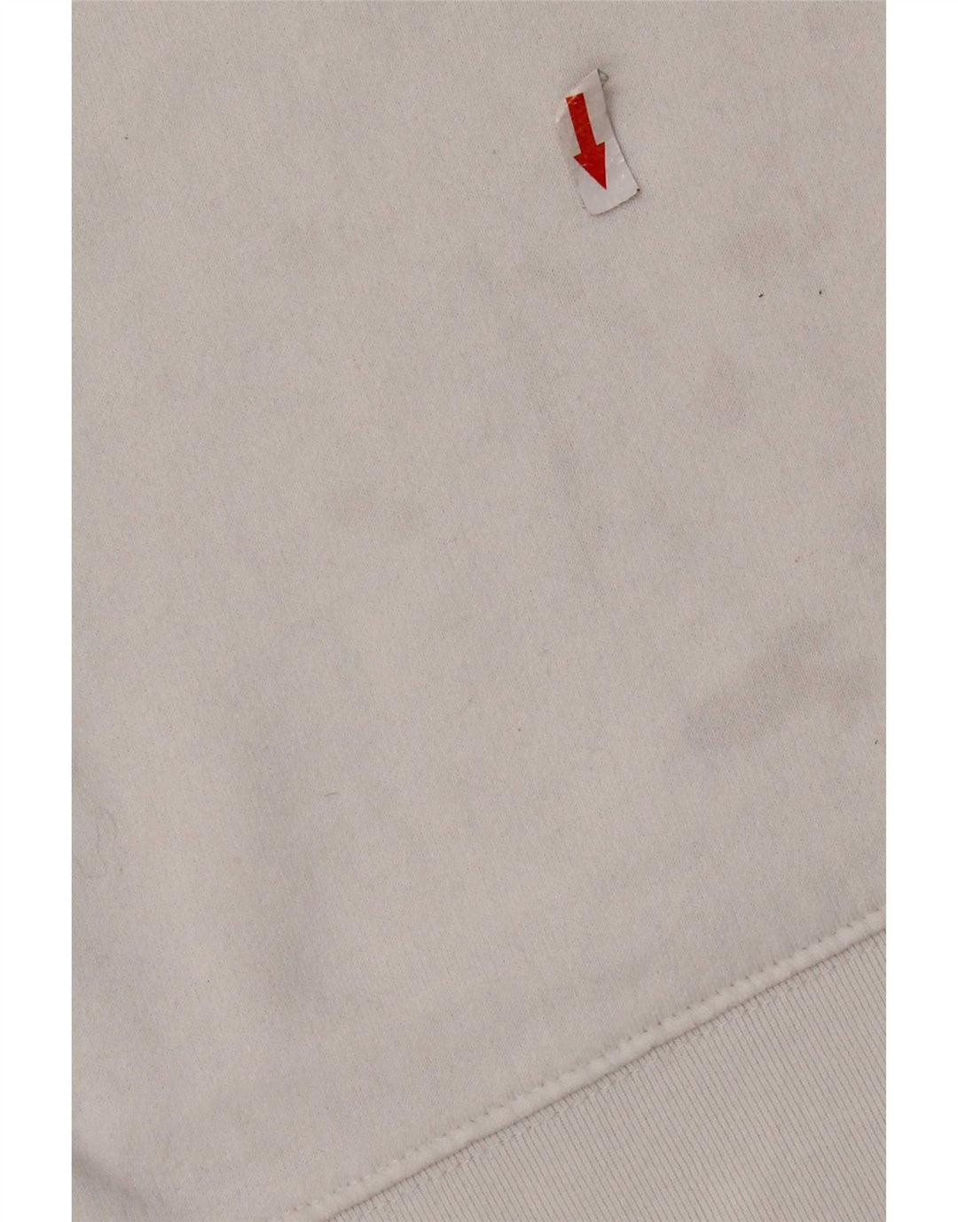 Męski sweter z kapturem Levi's z grafiką, duży, biały, bawełniany
