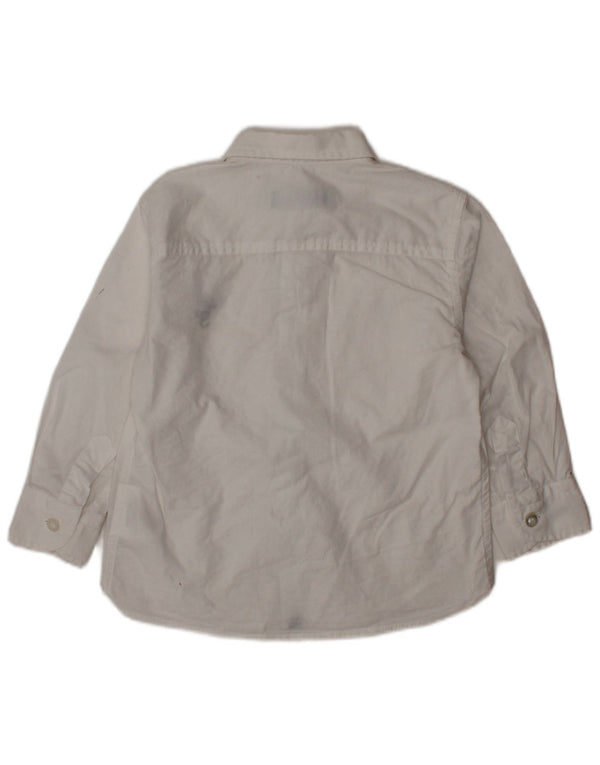 Koszula chłopięca CESARE PACIOTTI 4US 9-12 miesięcy, biała, bawełniana